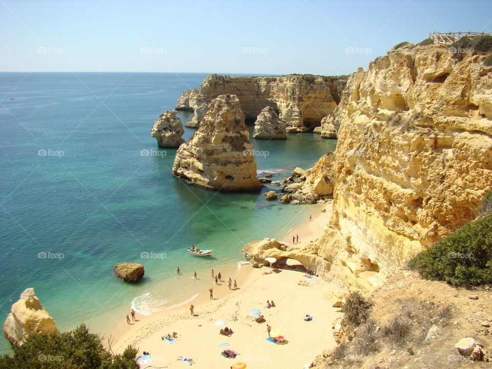A view of portugal algarve