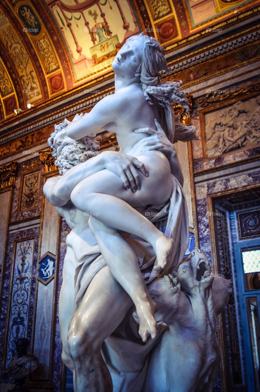 El Rapto de Proserpina, Bernini - Villa Borghese (Roma - Italy)