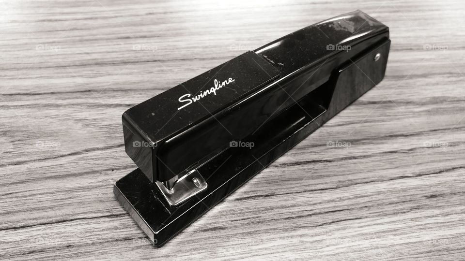 That's my stapler.