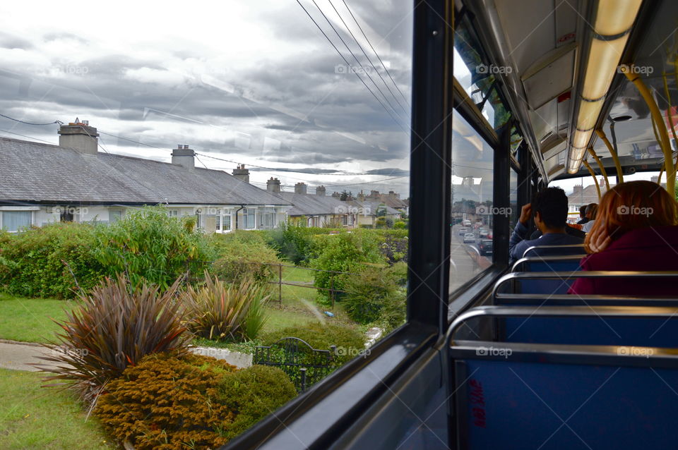 bus ride to work