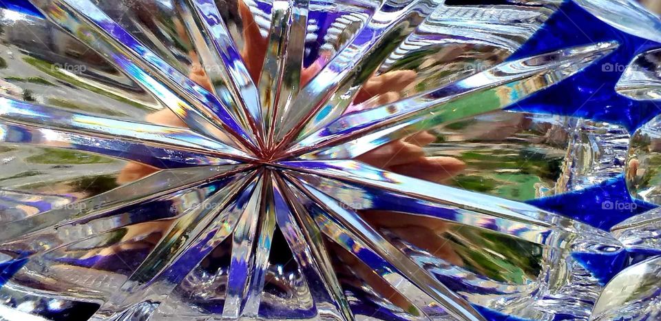 Forms#crystal#reflection#star#colors