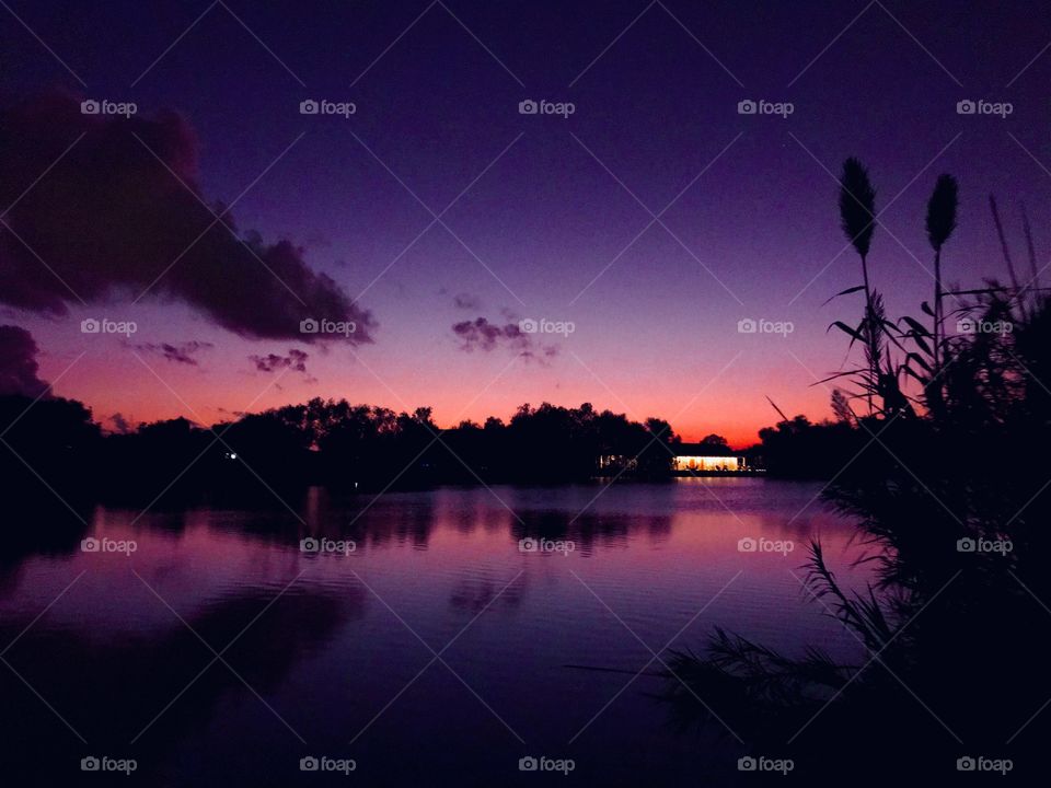 Sunset WillowLake Texas