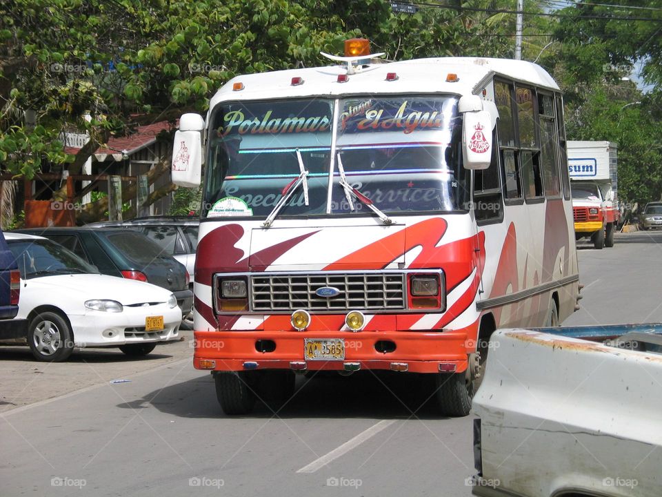 Colorful bus in Venezuela