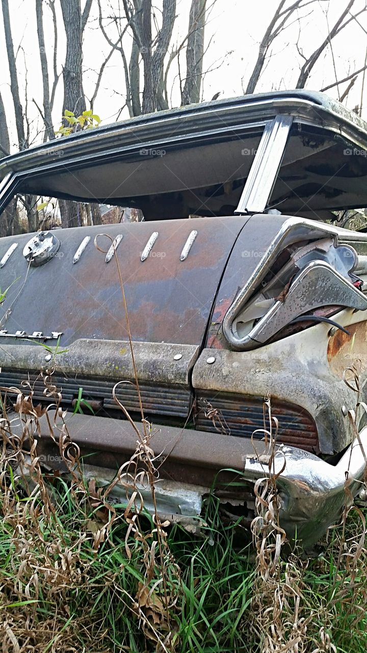 Antique Rusty Car