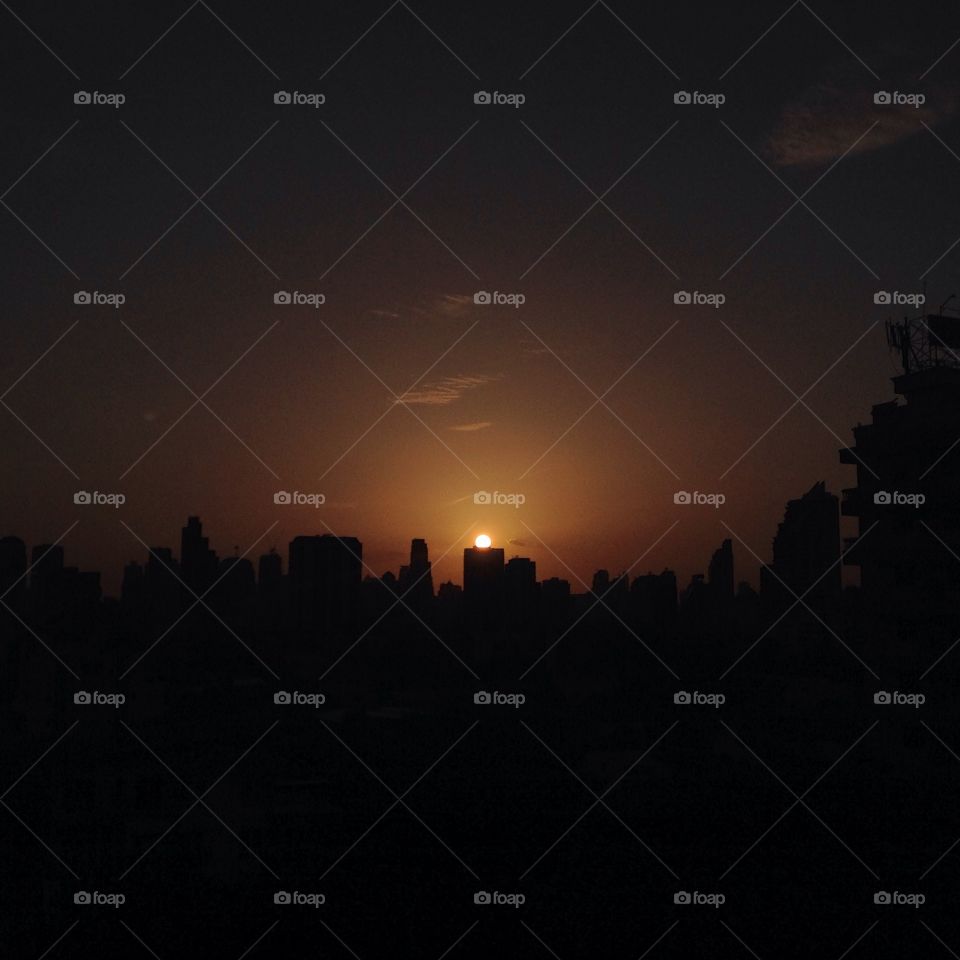 Sunset, Dawn, Evening, Dusk, Moon