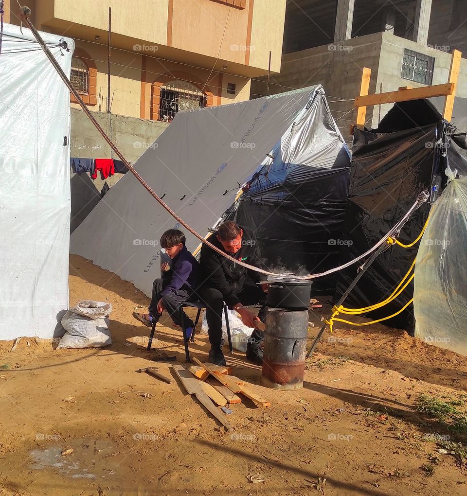 My photographer friends, I am Adham from Gaza. My family and I were exposed to extreme danger and certain death due to the ongoing war. My house was destroyed and we lost everything. I hope you can help us and communicate with me. I need you now.