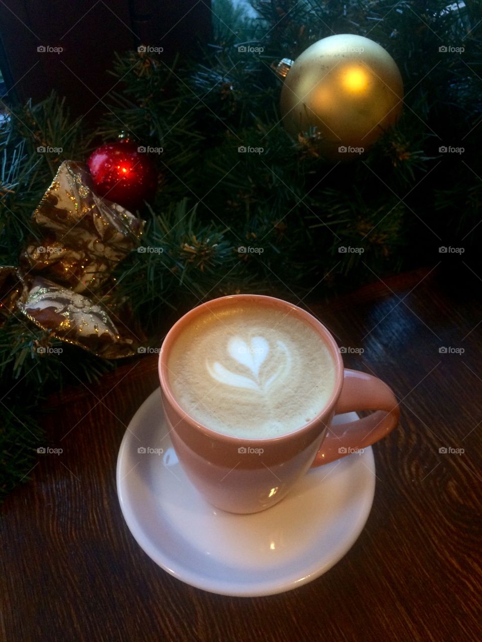 Christmas latte