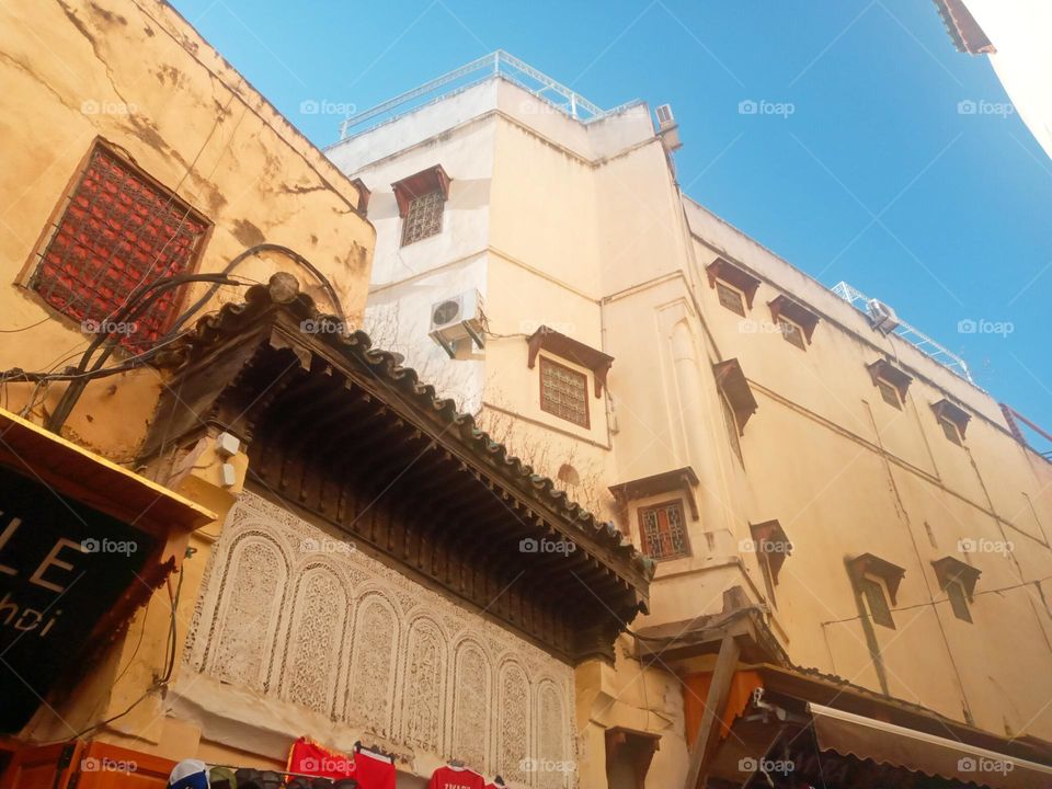 Historical monuments, in morocco