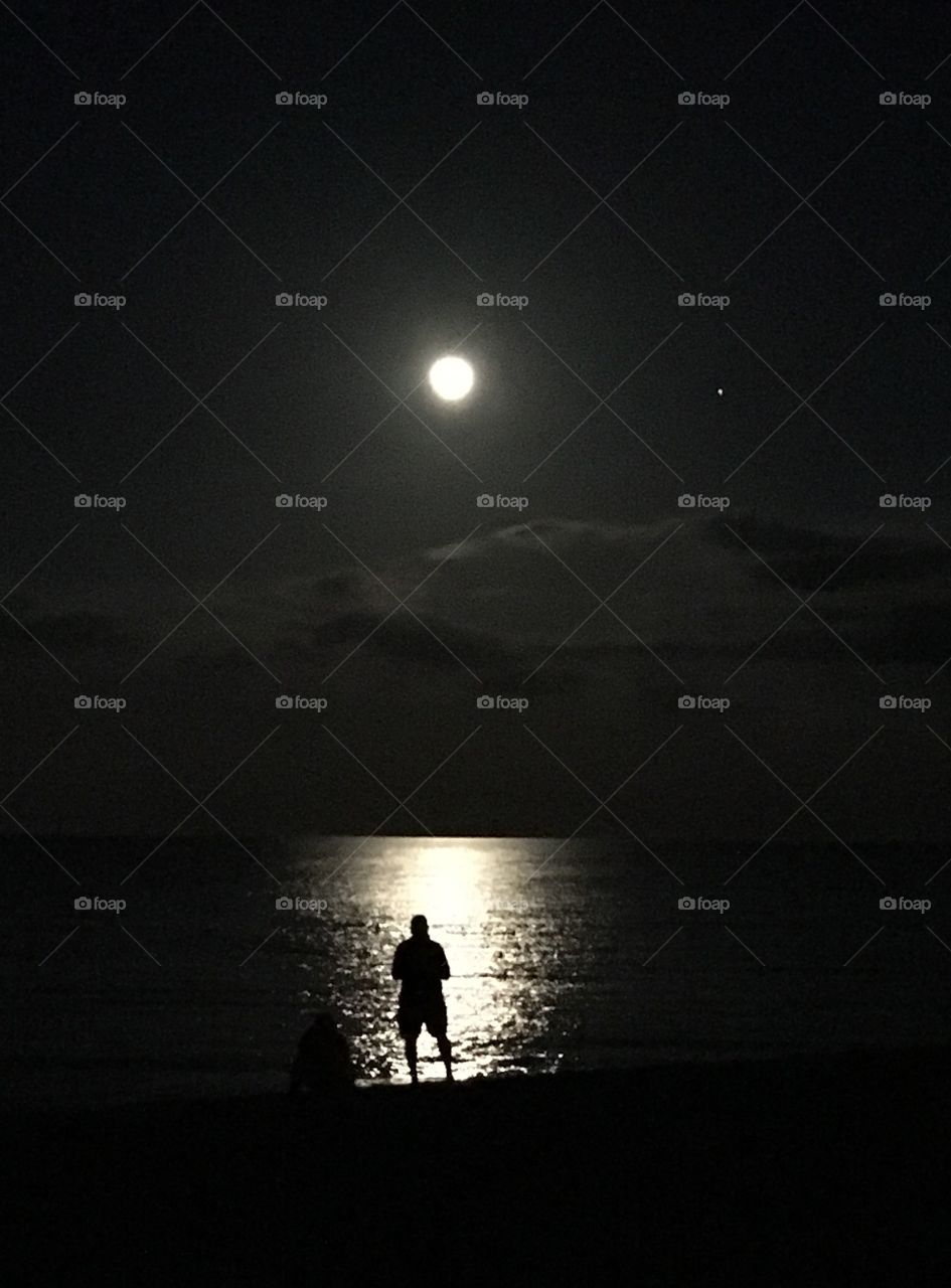 Man in the Moon's Reflection