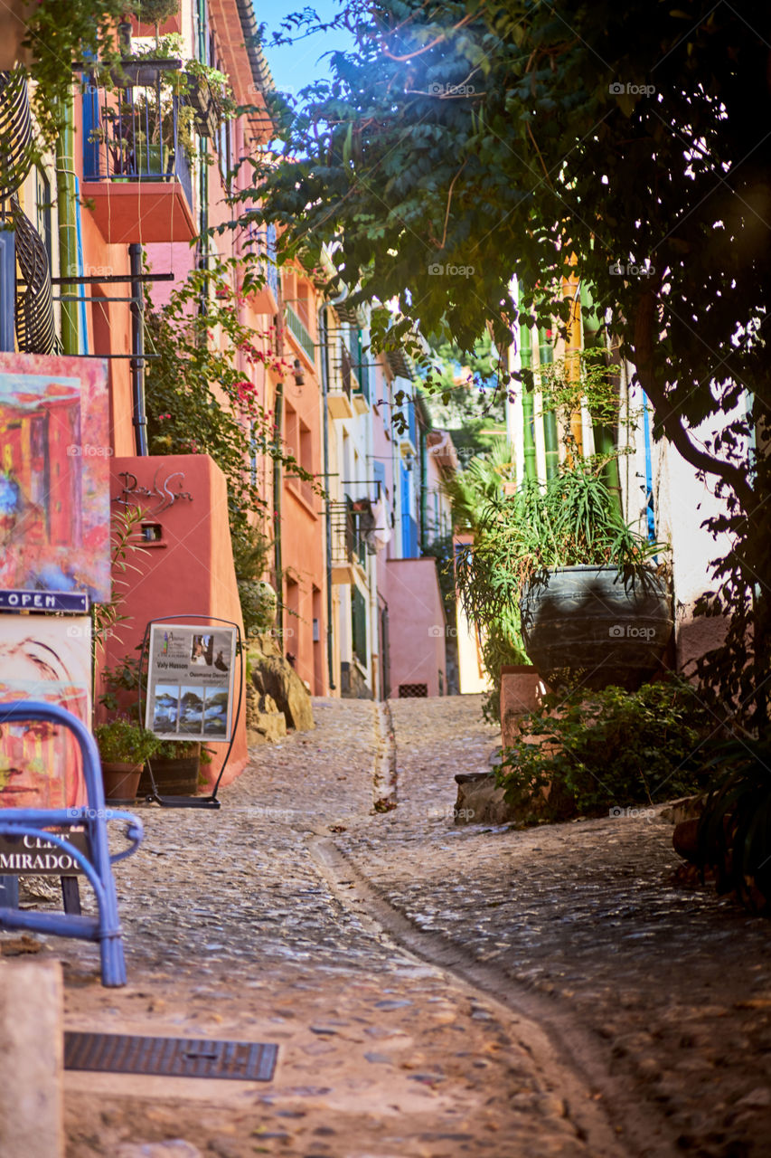 Coloured street