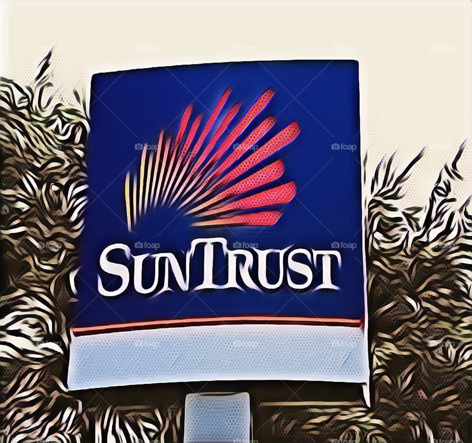 SunTrust Bank Sign