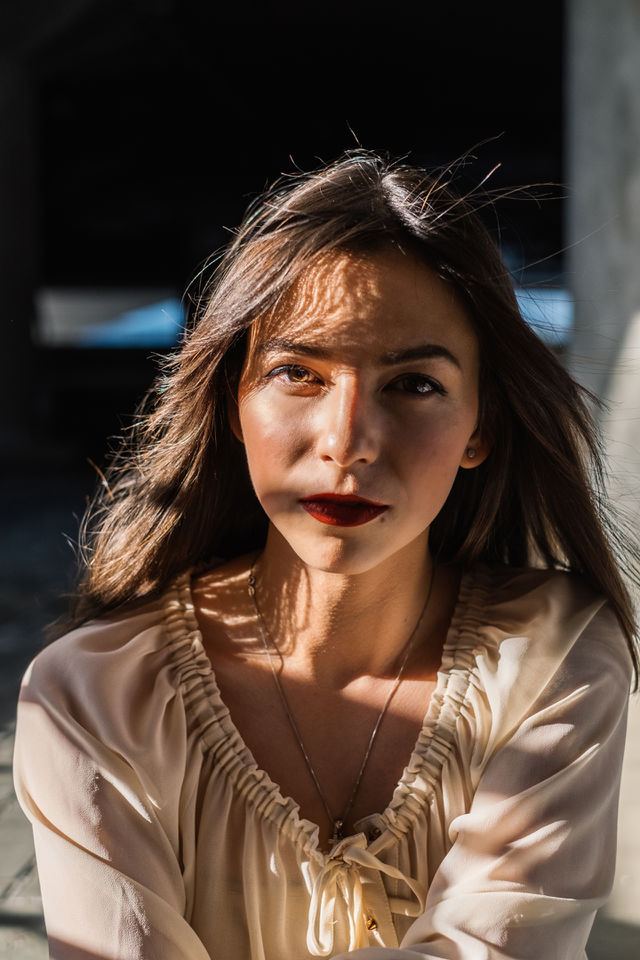 Portrait of a young woman