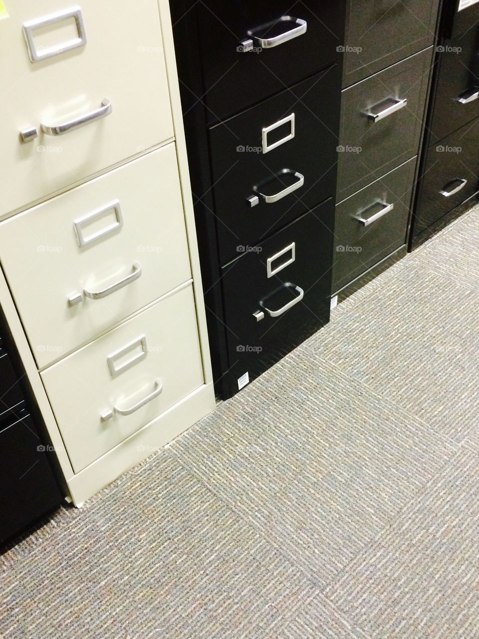 Filing cabinets 