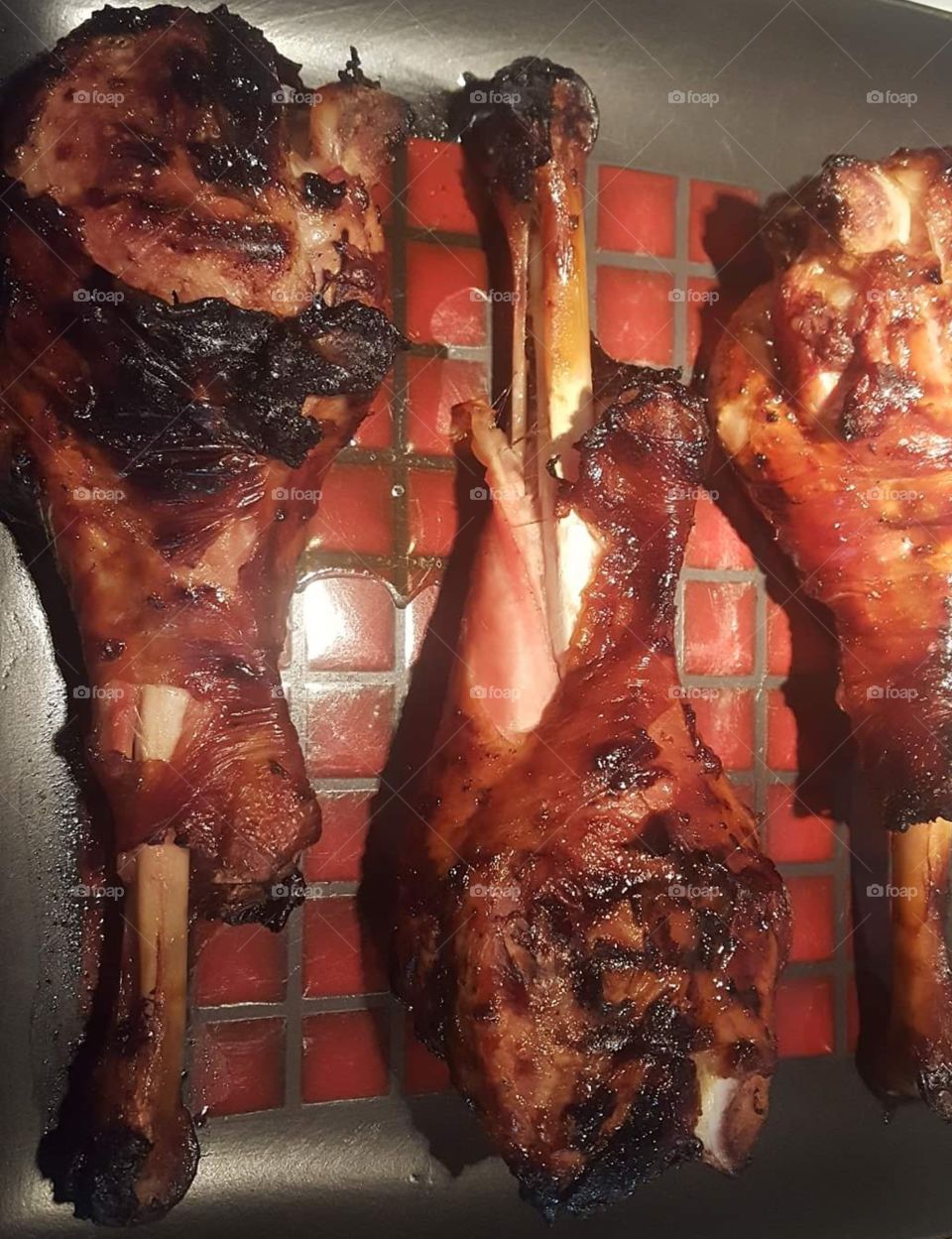 grilled turkey legs