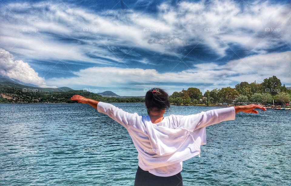 Flying with the sun!