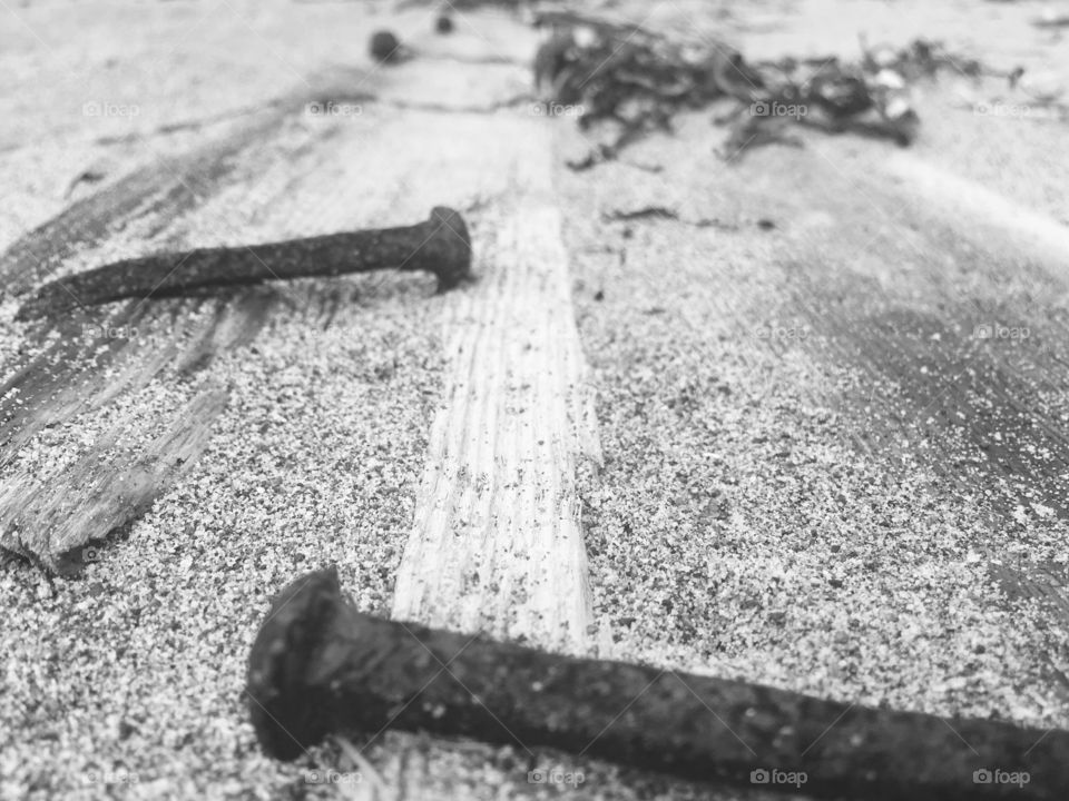 Monochrome, No Person, Sand, Industry, Expression