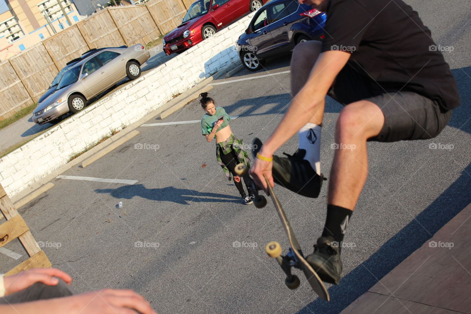 skateboarding airtime