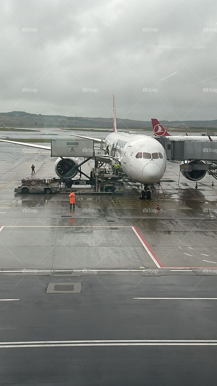 Passenger transport plane