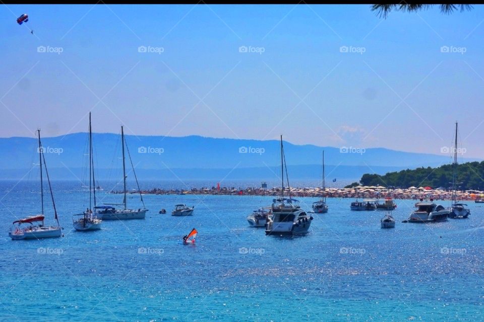 Zlatni Rat Beach, Croatia