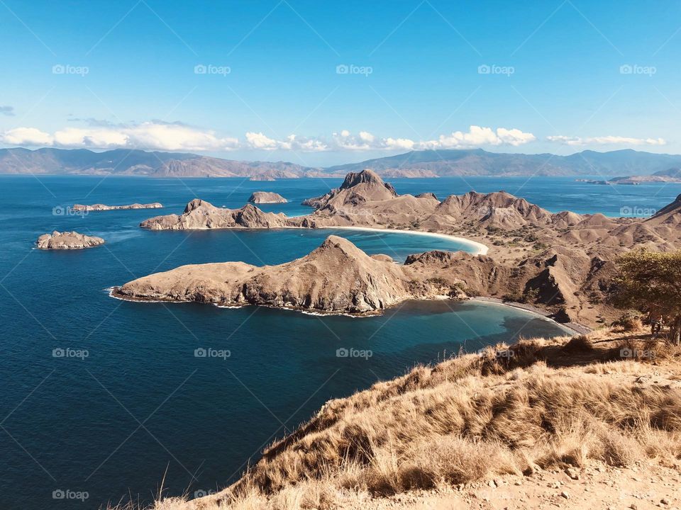 komodo island at Labuan bajo