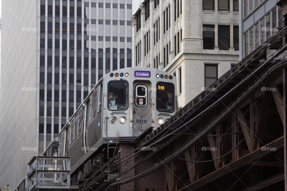 train from below