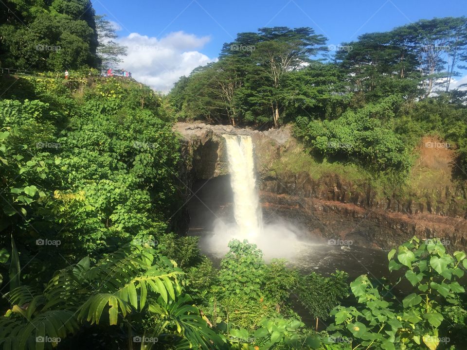 Rainbow waterfalls 