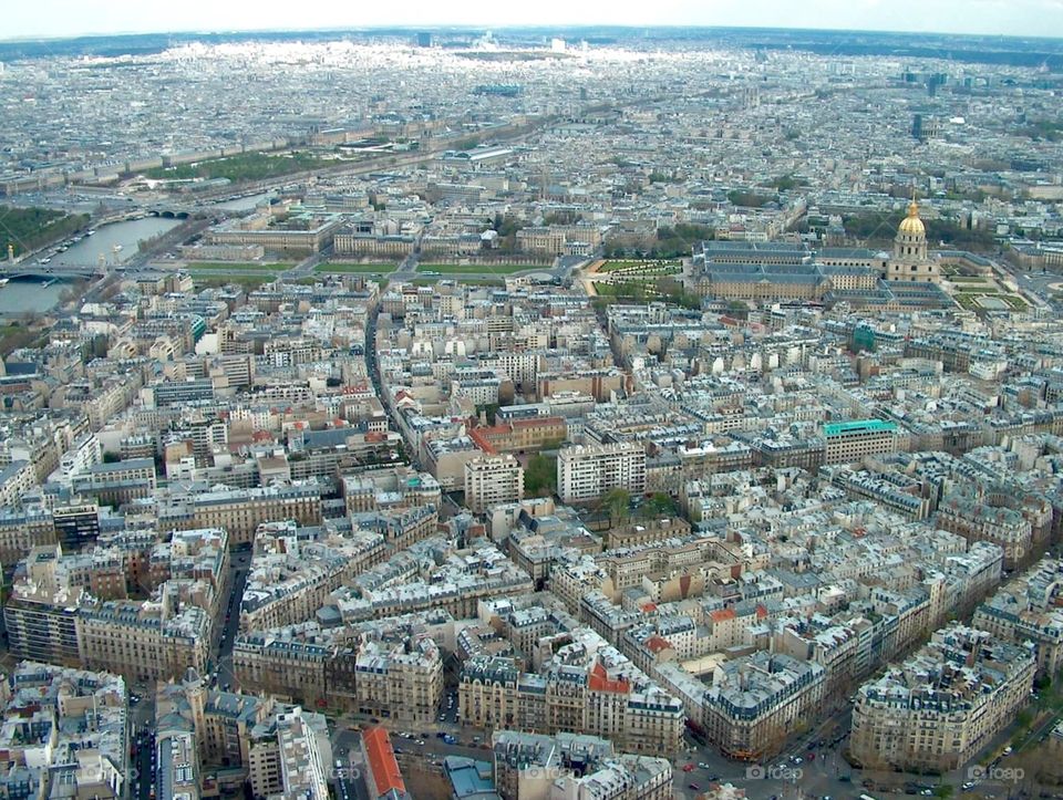 Paris from the Eiffel Tower