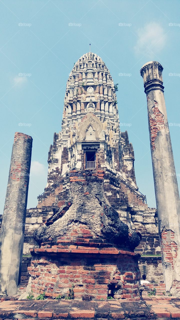 pagoda  at  Ayuttaya