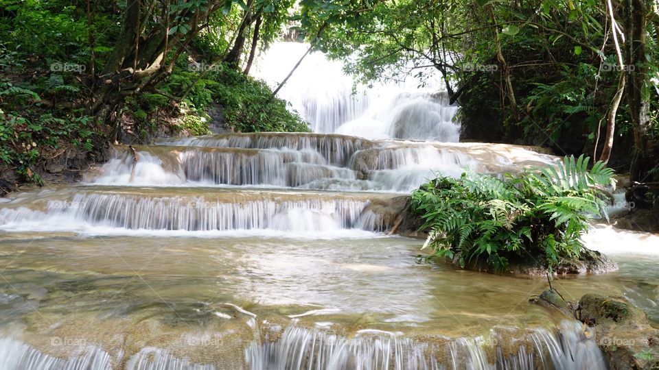 MO waterfall District NA HANG - TUYEN QUANG province Viet Nam