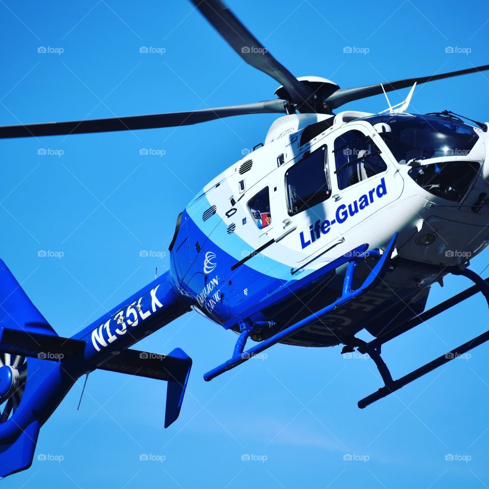 medical helicopter