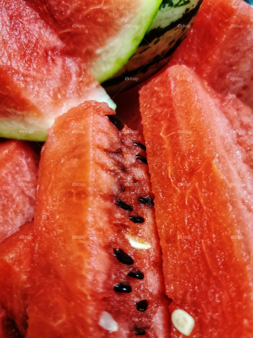 Fruits berry view bio fresh yummy healthy honey yummy fresh day fruits served table eco vegan juicy view Red melon