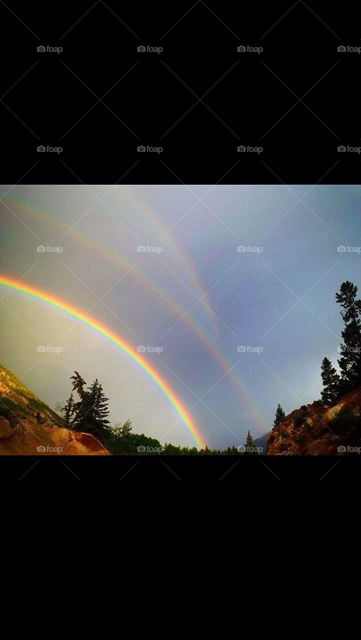 Triple rainbow