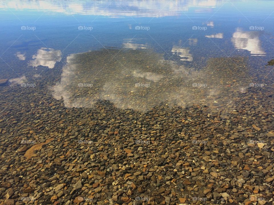 Clouds in water