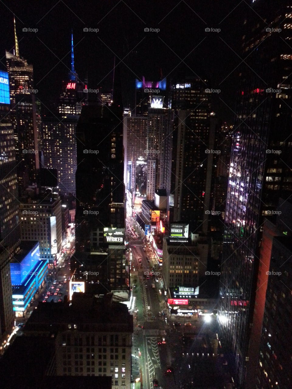 Times square night