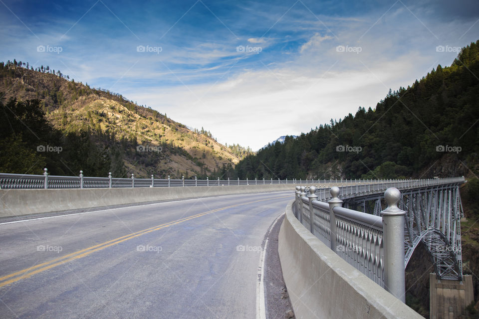 Pauga bridge, hwy 70, northern California