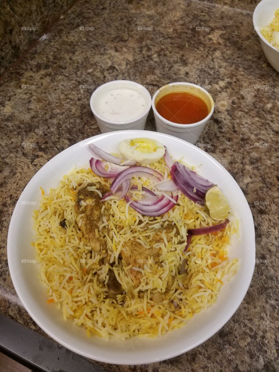 Chicken briyani...