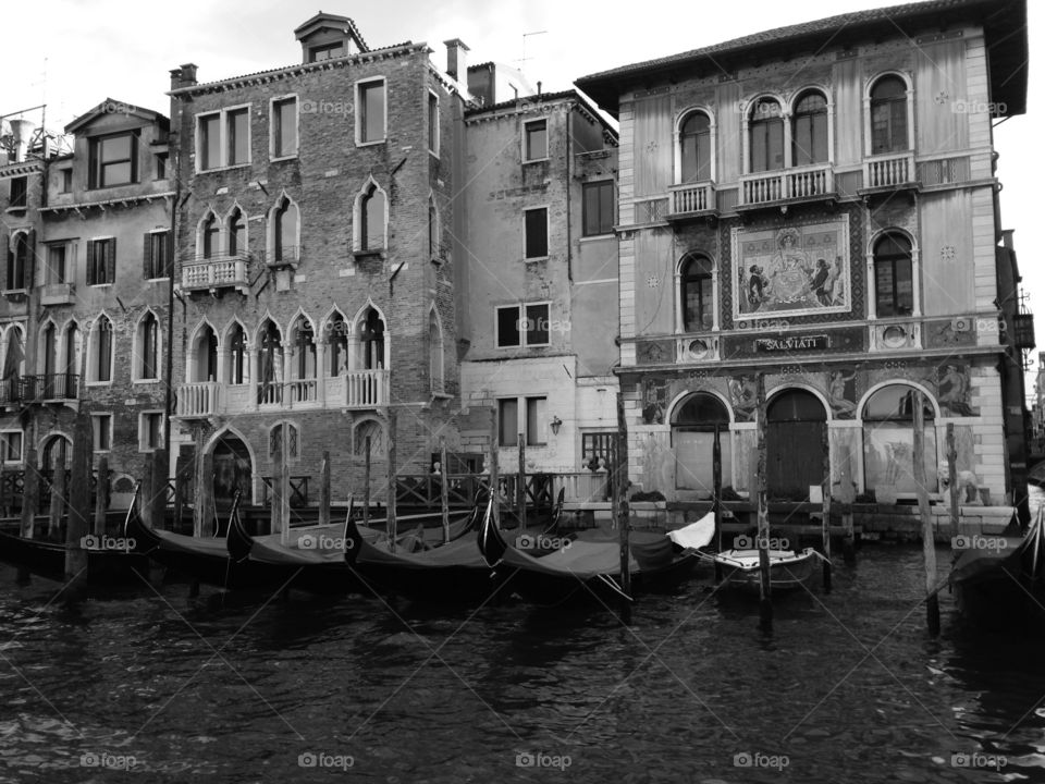 Venice. Vaporeto ride