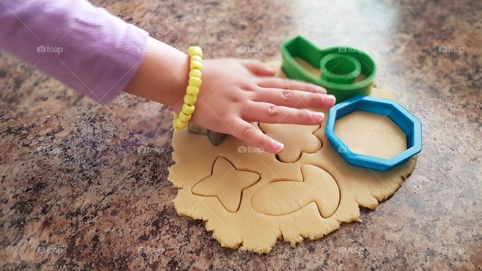 Baking with kids