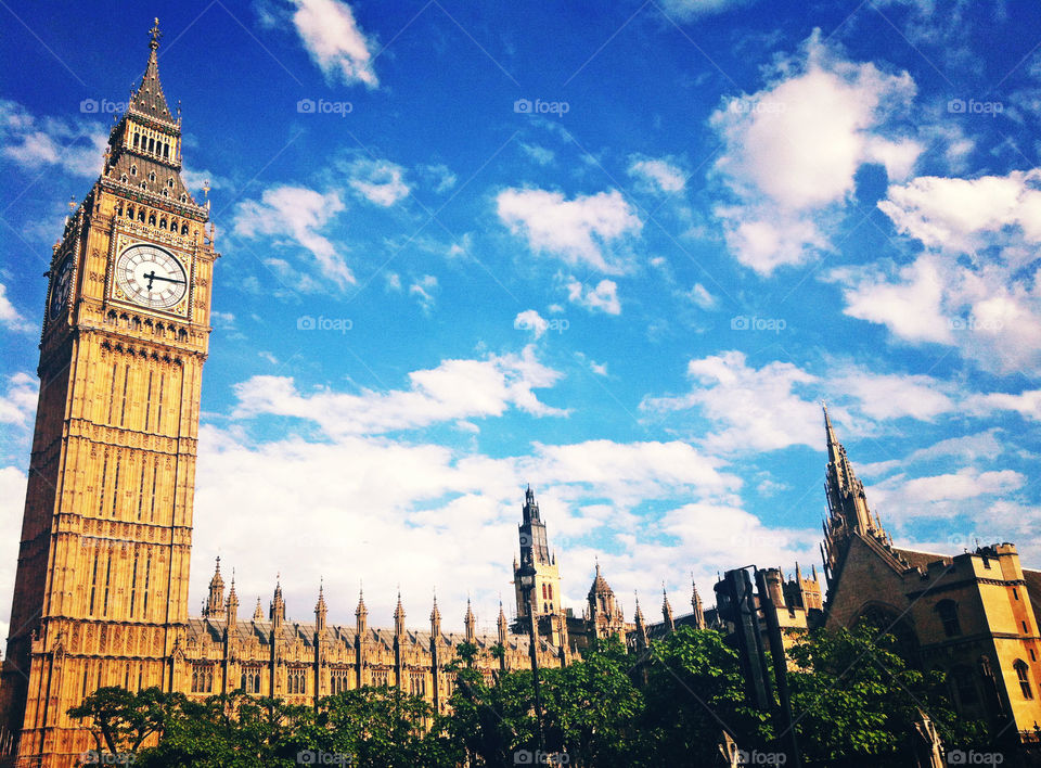 Big Ben 
Location: London, United Kingdom 