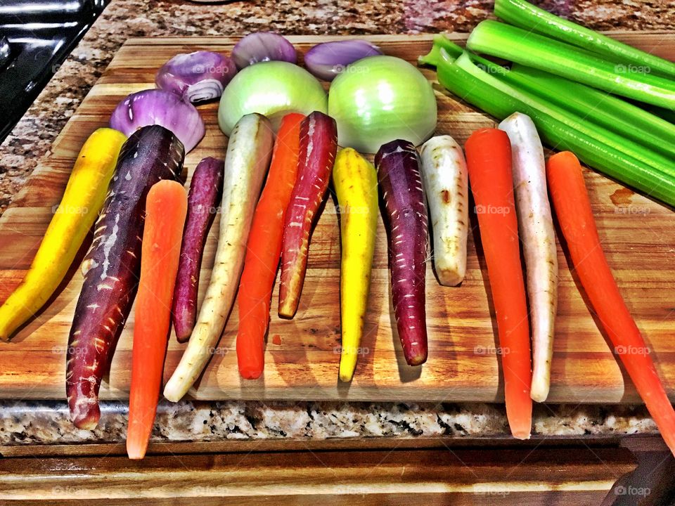 Rainbow Carrots