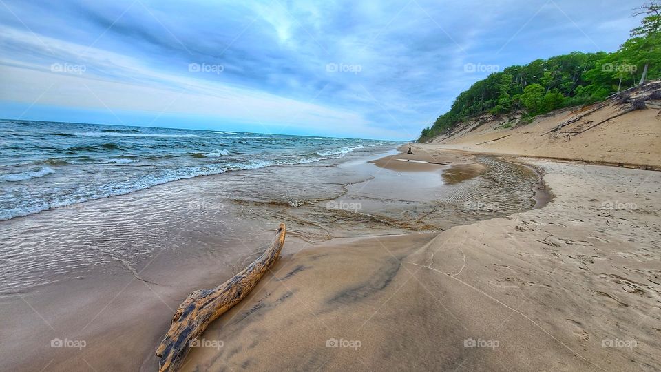 Lovely Michigan beach