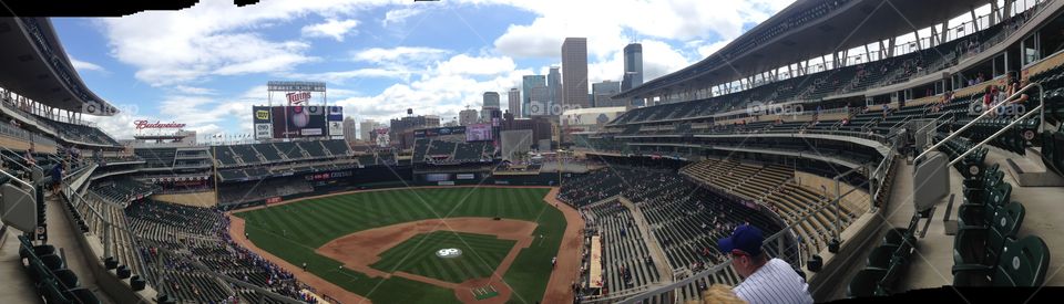 Target Field, Minneapolis, MN.  