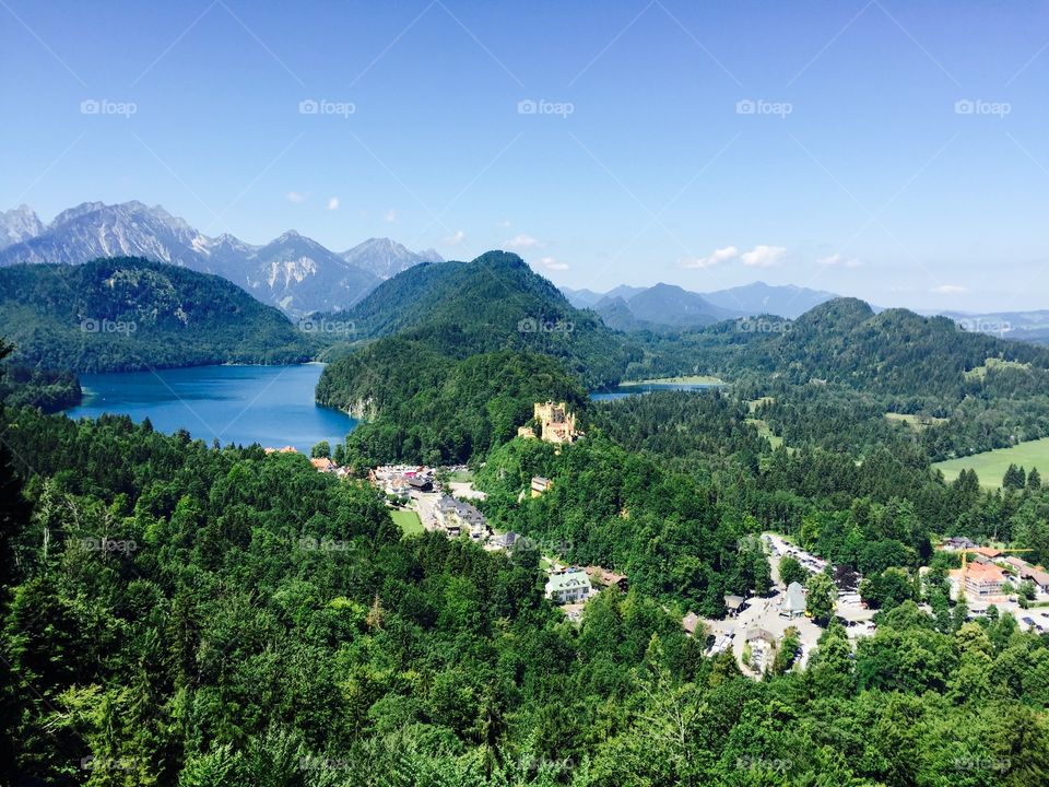 Bavarian Mountain Castle