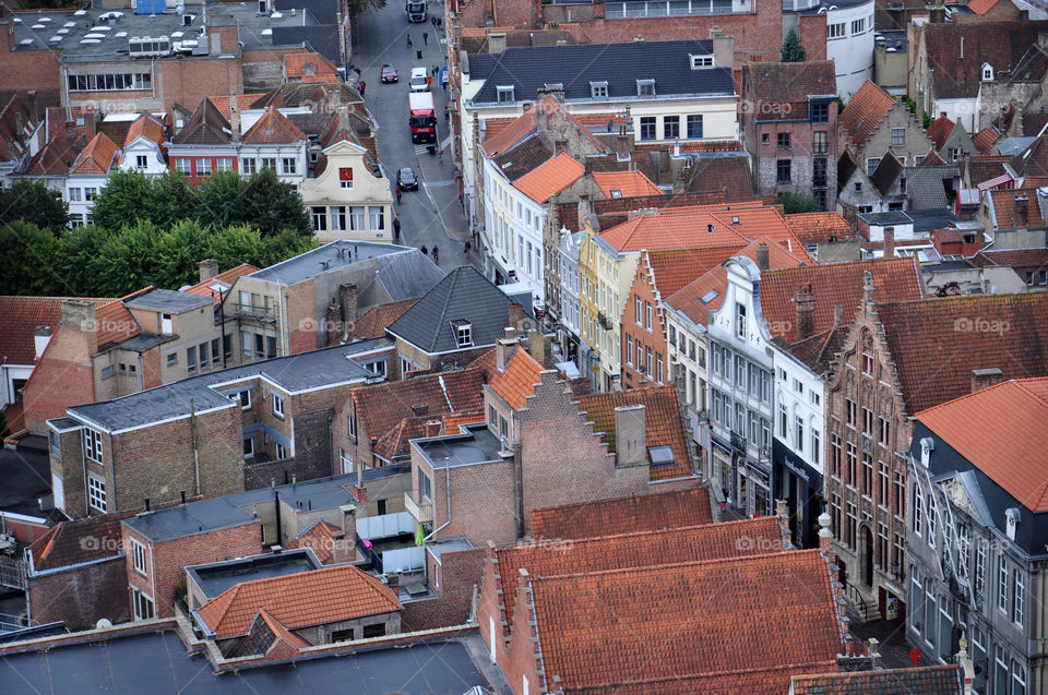 brugge top view