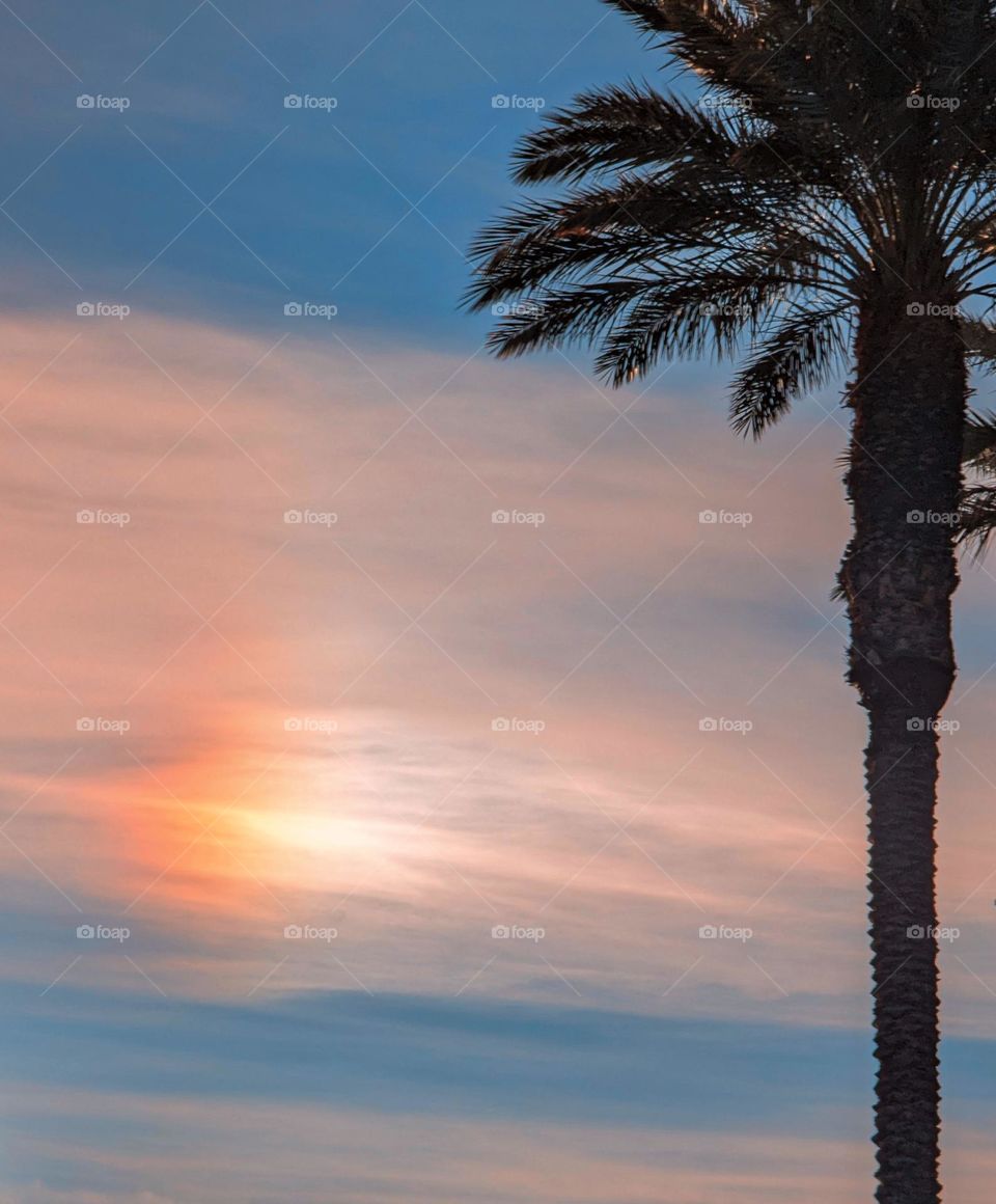 Snuggle up with a Dreamy Las Vegas Sunset. Las Vegas Nevada.