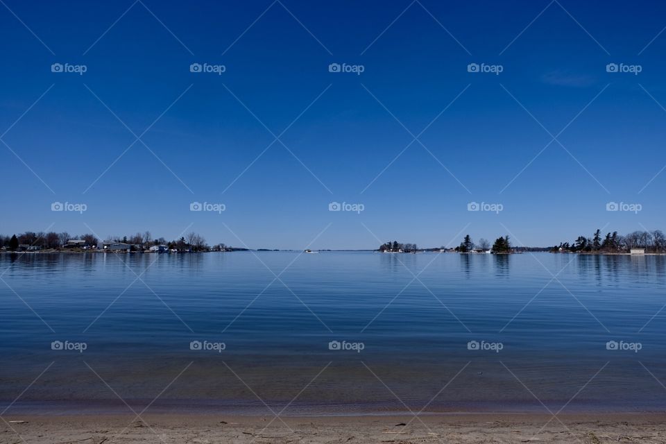 Beach on the St. Lawrence River