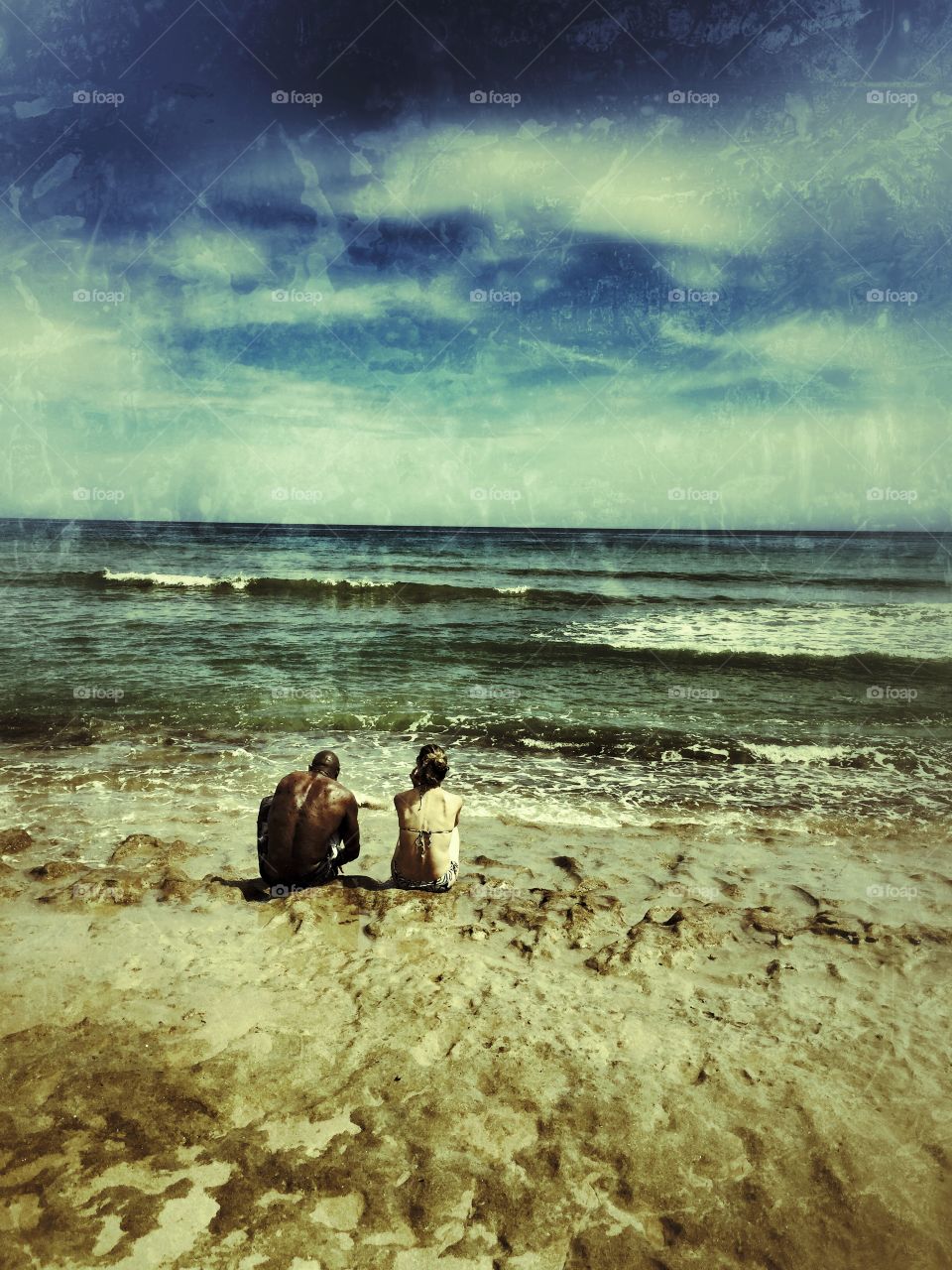 Couple on the Beach