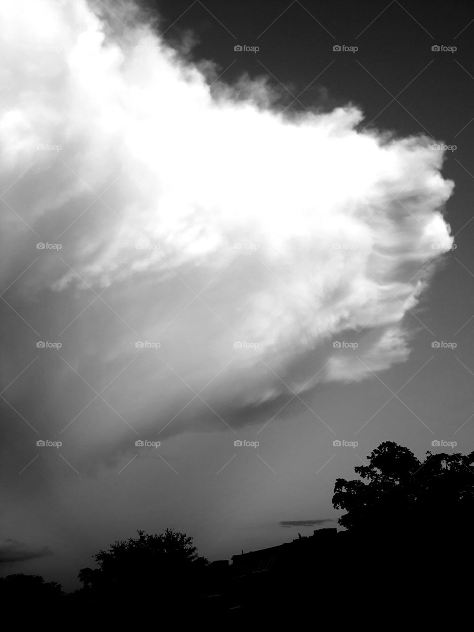 storm cloud brewing. Storm cloud brewing