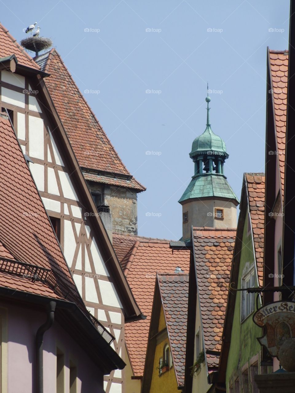 Roofs of Rothenburg