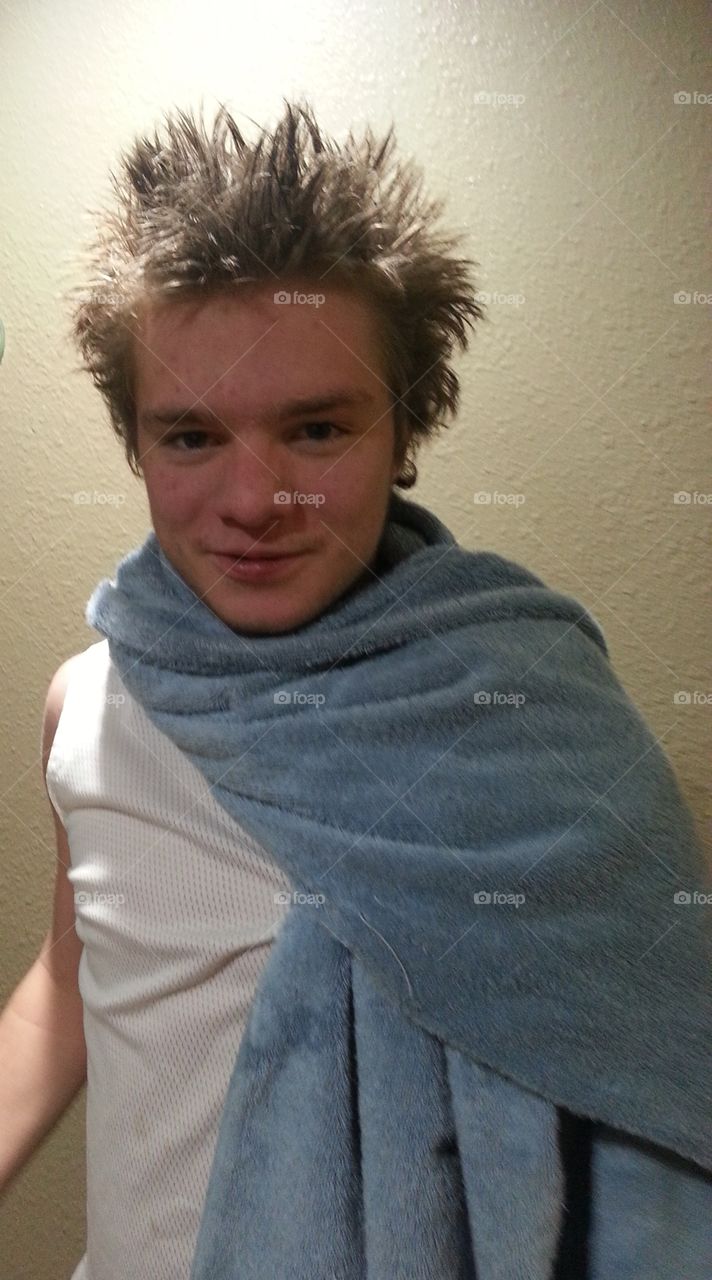 Portrait of stylish man